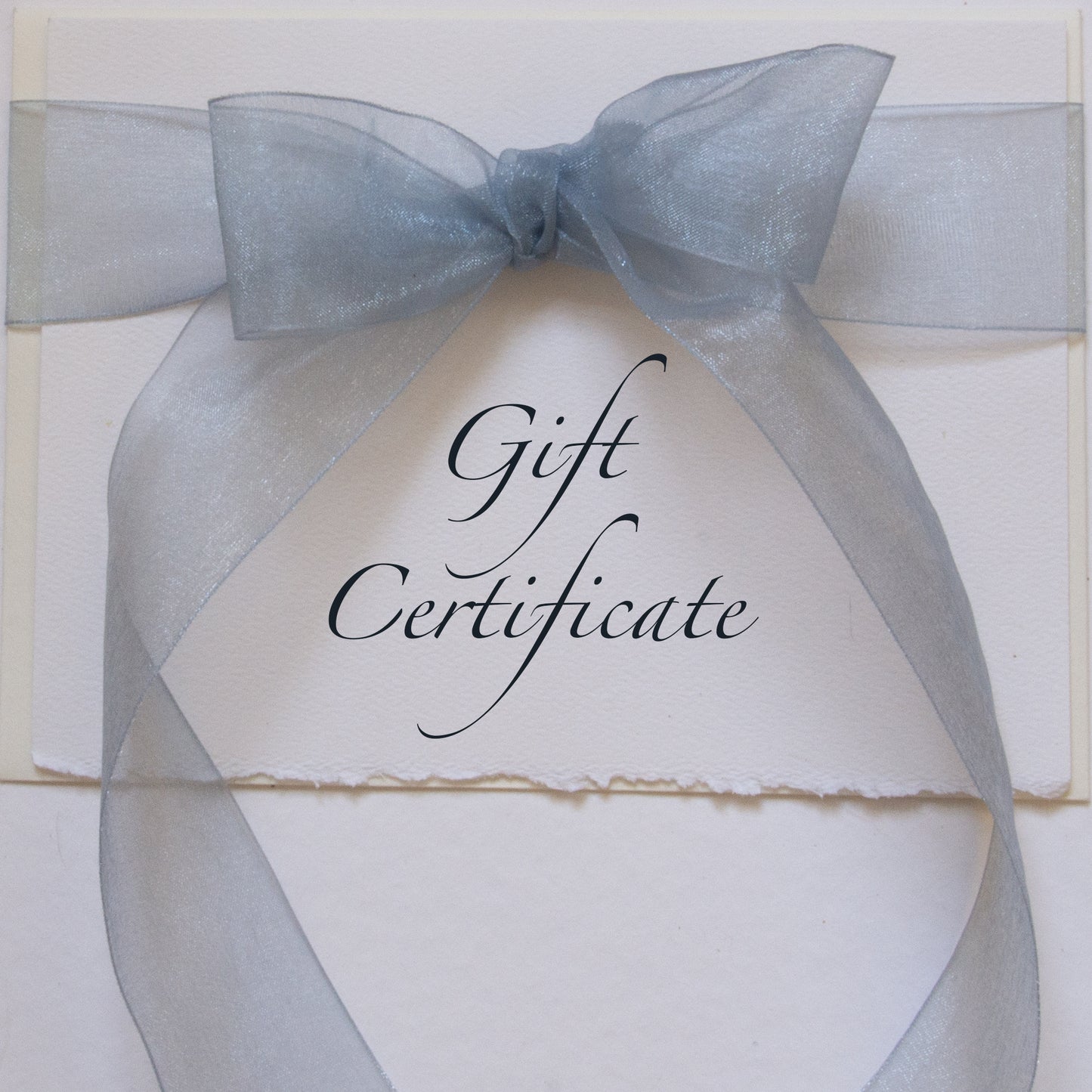 GIFT CERTIFICATE